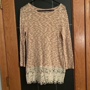 Lace long sleeve